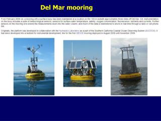 Del Mar mooring