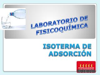 LABORATORIO DE FISICOQUÍMICA