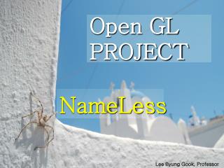 Open GL PROJECT