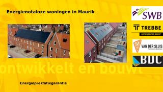 Energienotaloze woningen in Maurik