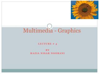 Multimedia - Graphics