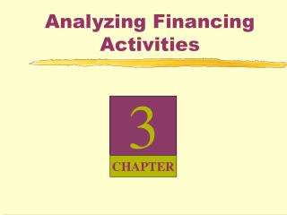 Analyzing Financing Activities