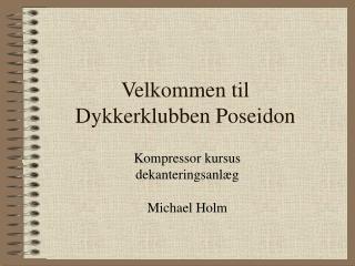 Velkommen til Dykkerklubben Poseidon