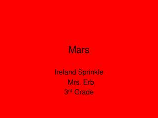 Mars