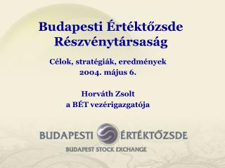 Budapesti Értéktőzsde Részvénytársaság