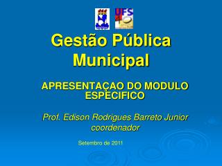 Gestão Pública Municipal