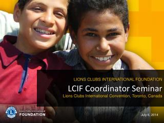 LCIF Coordinator Seminar