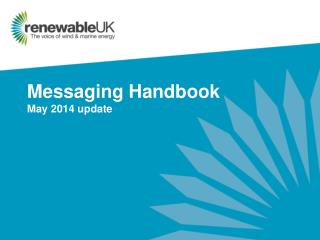 Messaging Handbook May 2014 update