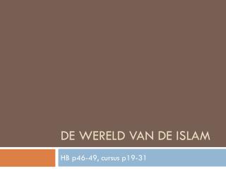 De wereld van de islam