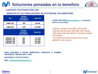 Soluciones pensadas en tu beneficio