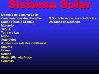 Sistema Solar