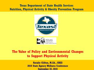 The Value of Policy and Environmental Changes to Support Physical Activity