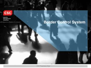 Border Control System