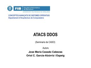 ATACS DDOS