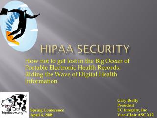 Hipaa sECURITY