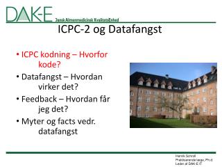 ICPC-2 og Datafangst