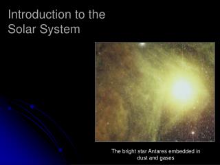 Introduction to the Solar System
