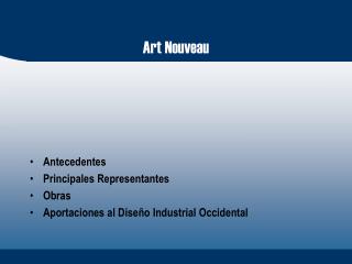 Art Nouveau