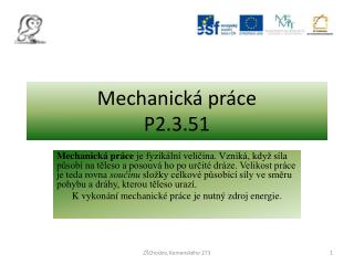 Mechanická práce P2.3.51