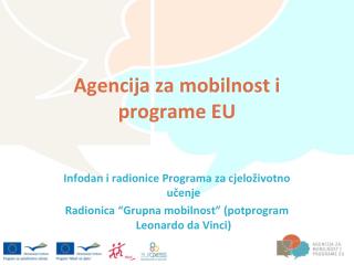 Agencija za mobilnost i programe EU