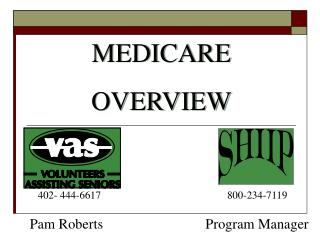 MEDICARE OVERVIEW