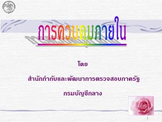 การควบคุมภายใน