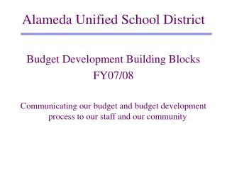 Alameda Unified School District