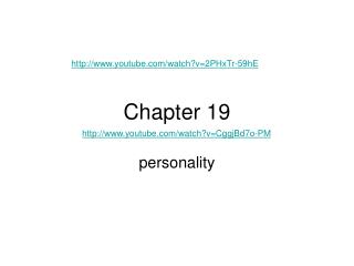 Chapter 19