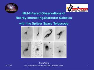 Mid-Infrared Observations of Nearby Interacting/Starburst Galaxies