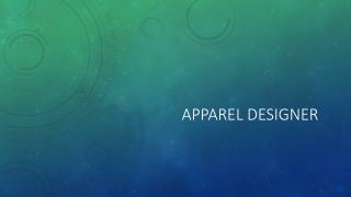 Apparel Designer