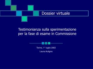 Dossier virtuale