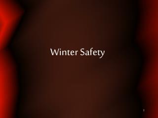 Winter Safety