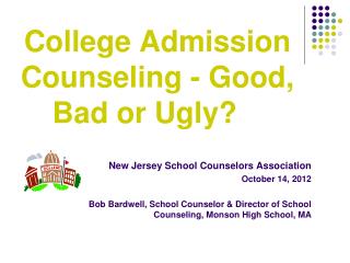 College Admission Counseling - Good, Bad or Ugly?