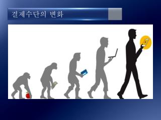 결제수단의 변화