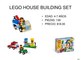 LEGO HOUSE BUILDING SET