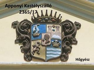 Apponyi Kastélyszálló 2365/17