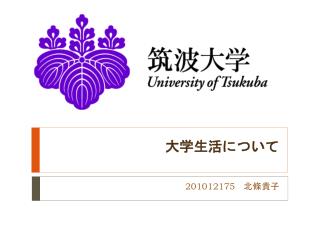 大学生活について