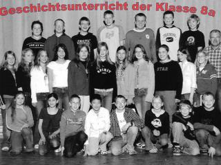 Geschichtsunterricht der Klasse 8a