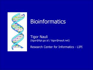 Bioinformatics