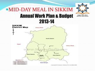 MID-DAY MEAL IN SIKKIM