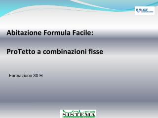 Formazione 30 H