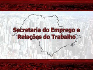 Secretaria do Emprego e Relações do Trabalho