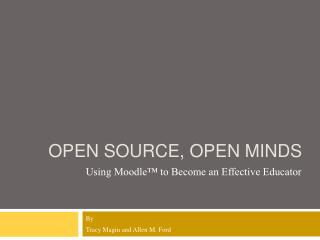 Open Source, Open Minds