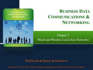 Business Data Communications &amp; Networking