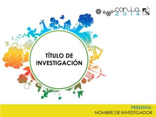 TÍTULO DE INVESTIGACIÓN