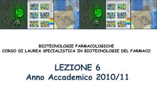LEZIONE 6 Anno Accademico 2010/11