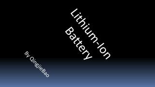 Lithium-Ion Battery