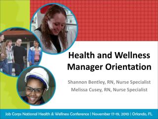 Health and Wellness Manager Orientation