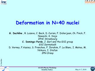 Deformation in Fe and Cr nuclei