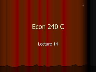 Econ 240 C